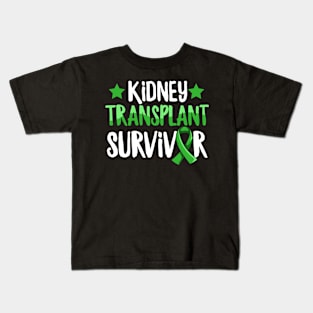 Kidney Transplant Survivor Design for your Kidney Buddy Kids T-Shirt